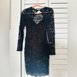 Bebe lace dress
